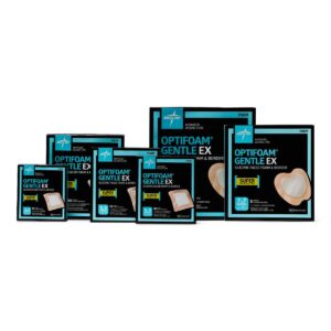 Optifoam Gentle EX Silicone Foam Dressing – Advanced Wound Care Dressing